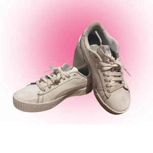 Puma Women's Beige Sneakers